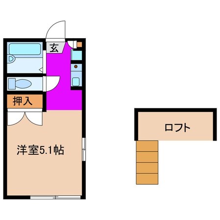 レーベンハイムⅡの物件間取画像